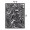 World Rug Gallery Contemporary Palm Leaf Textured Flat Weave Indoor/Outdoor Area Rug 7'10" x 10' Black 118BLACK8X10 - alternate 6